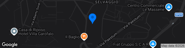 Map showing Stadio Aldo Campo