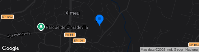 Map showing Campo do Morrazo