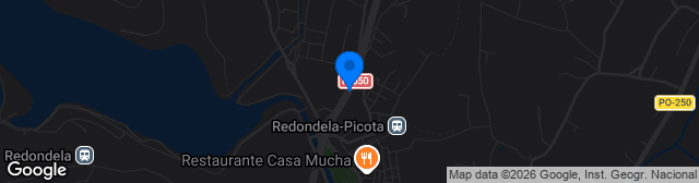 Map showing Campo Municipal de Santa Mariña