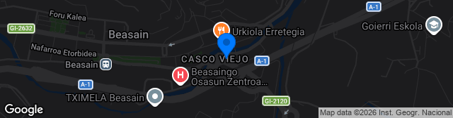 Map showing Estado Municipal de Loinaz