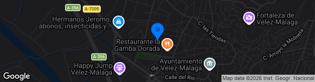 Map showing Estadio Vivar Téllez
