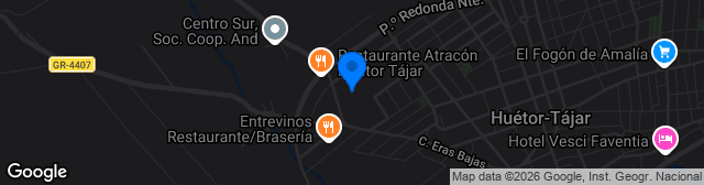 Map showing Estadio Municipal Miguel Moranto