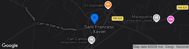 Map showing Estadio Municipal