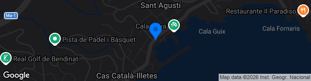 Map showing Estadi Son Bibiloni (Antonio Asensio)