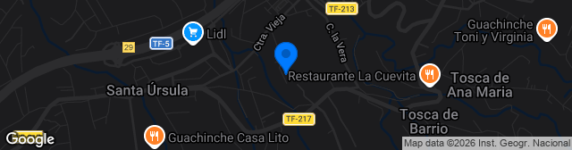 Map showing Estadio Argelio Tabares