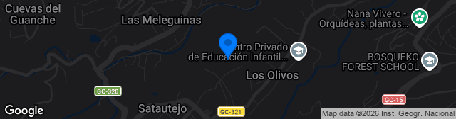 Map showing Campo Los Olivos