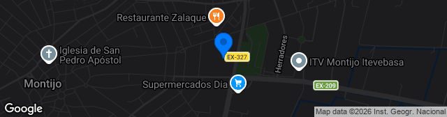 Map showing Estadio Municipal Emilio Macarro Rodriguez