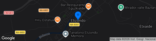 Map showing Paraje Gilxaurdi