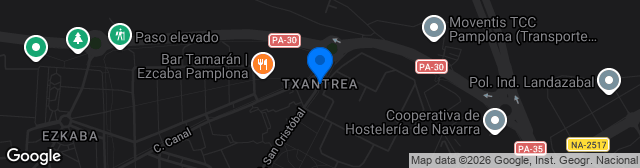 Map showing Instalaciones Deportivas Chantrea