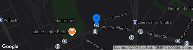 Map showing Friedrich-Ludwig-Jahn-Sportpark