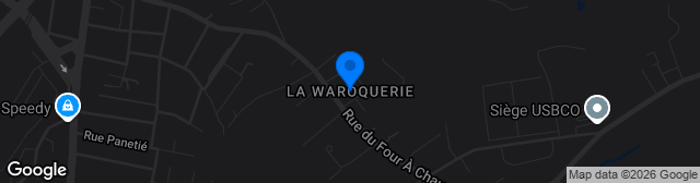 Map showing Stade de la Waroquerie Annexe 4