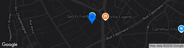 Map showing Stade de Venoix - Claude-Mercier