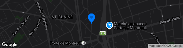 Map showing Stade des Frères Déjerine