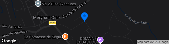 Map showing Stade Municipal