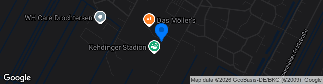Map showing Kehdinger Stadion