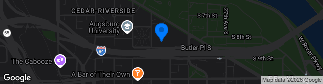 Map showing Edor Nelson Stadium