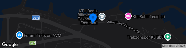Map showing Ahmet Suat Özyazıcı Stadı