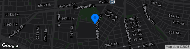 Map showing Adnan Menderes Stadı