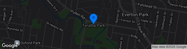 Map showing Teralba Park