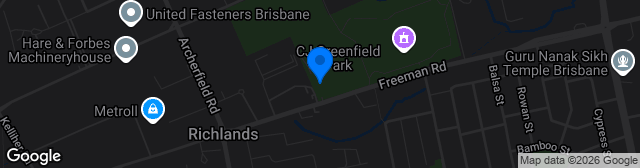 Map showing C.J. Greenfield Reserve