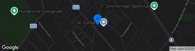 Map showing Ostbahn-XI-Platz