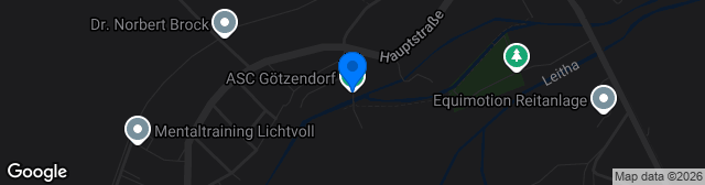 Map showing Sportplatz ASC Götzendorf