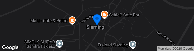 Map showing Sportanlage SV Flexopack Sierning