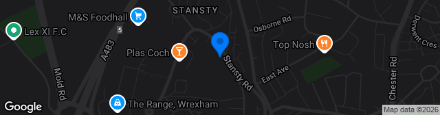 Map showing Stansty Park