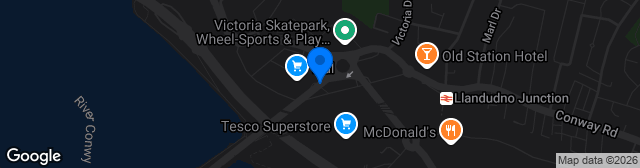 Map showing The Flyover Ground