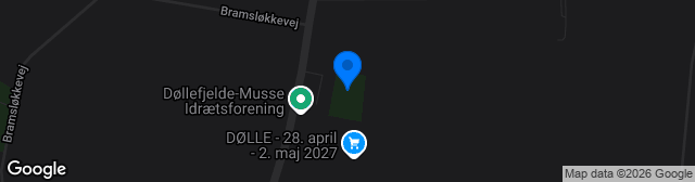 Map showing DMI´s anlæg