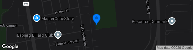 Map showing Skibhøj Anlæg