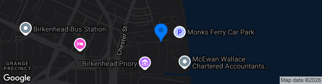 Map showing Kirklands Stadium