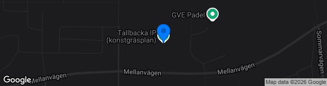 Map showing Tallbacka IP