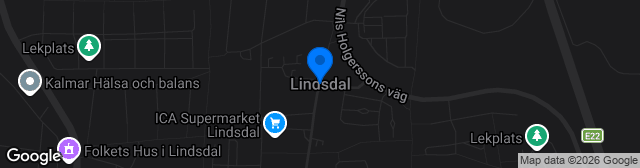 Map showing Lindsdals IP