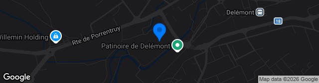 Map showing Stade de La Blancherie