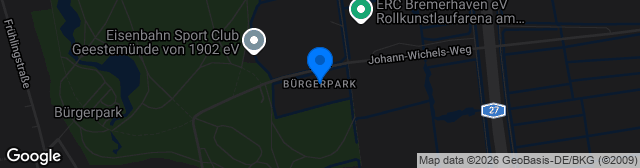 Map showing SPA Bürgerpark Platz 2