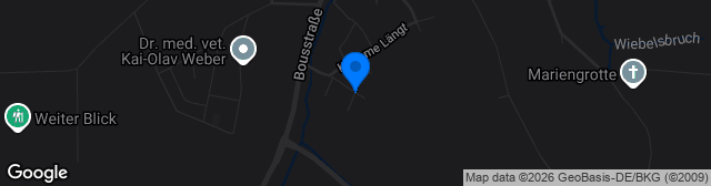 Map showing ProWin Stadion am Wallenborn