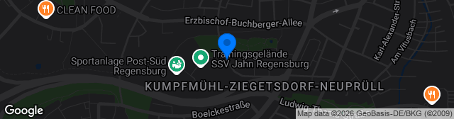 Map showing Sportpark am Kaulbachweg