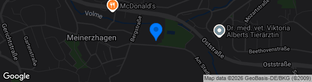 Map showing Stadion An der Oststraße