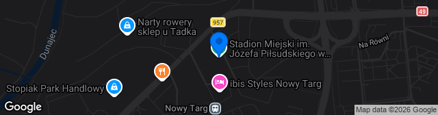 Map showing Stadion Miejski im. Józefa Piłsudskiego