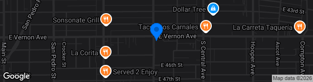Map showing Carver Middle School Stadium