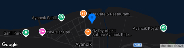 Map showing Ayancık Gazi Stadı