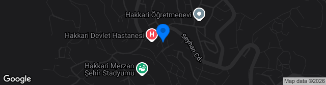Map showing Merzan Şehir Stadı