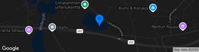 Map showing Liinalammi Nurmi