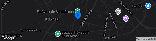 Map showing Stade Abbé-Le-Gall