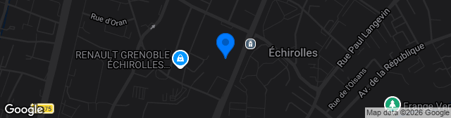 Map showing Stade Eugène Thénard