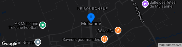 Map showing Stade de La Houssièr