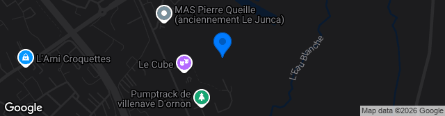 Map showing Stade Alain-Roche