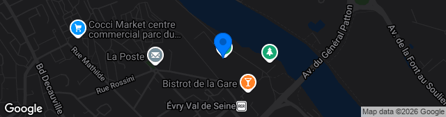 Map showing Stade Desroys du Roure