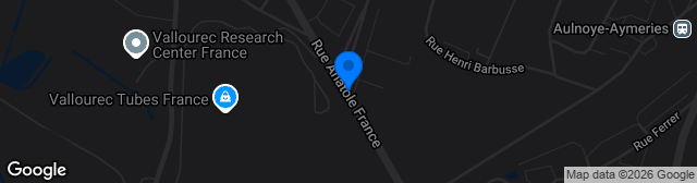 Map showing Stade Ernest Labrosse